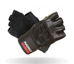 MadMax Fitness rukavice Professional Exclusive 269 s omotávkou - černé