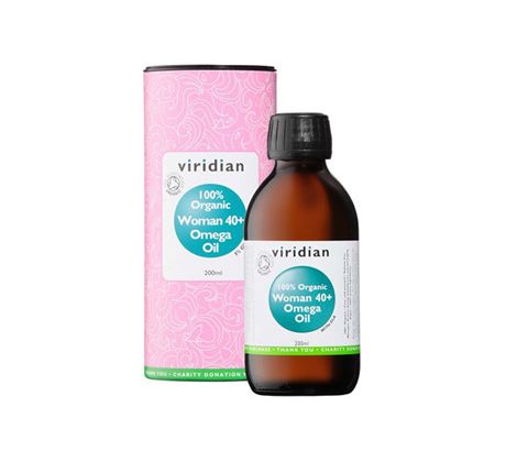 VIRIDIAN nutrition Organic Woman 40+ Omega Oil  200ml