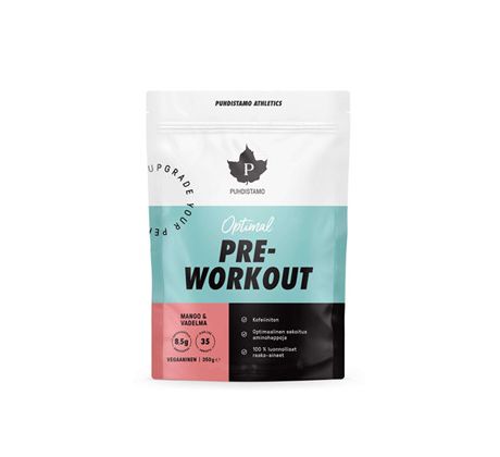 Puhdistamo Pre-Workout + Caffeine Free  350 g