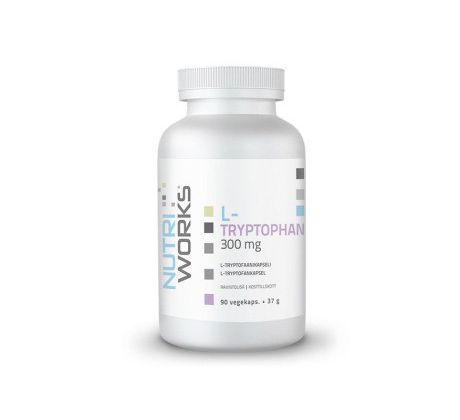 NutriWorks L-Tryptophan 300mg  90 kapslí