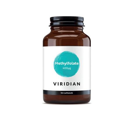 VIRIDIAN nutrition Methylfolate 90 kapslí