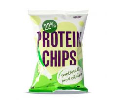 BigBoy Big Boy Proteinové chipsy s příchutí jarní cibulky a smetany 50 g