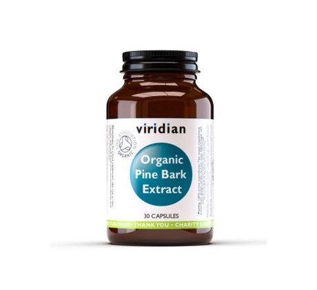 VIRIDIAN nutrition Organic Pine Bark Extract 30 kapslí