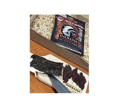 Jerky Indiana Biltong - Dárkový set sušeného masa