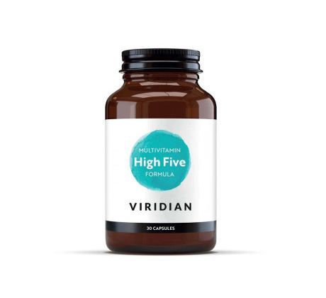 VIRIDIAN nutrition High Five Multivitamin & Mineral Formula 30 kapslí