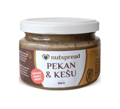 Nutspread Krém z pekanů a kešu  250 g
