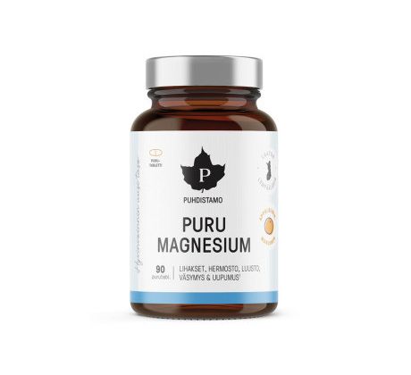 Puhdistamo Puru Magnesium 90 rozpustných tablet