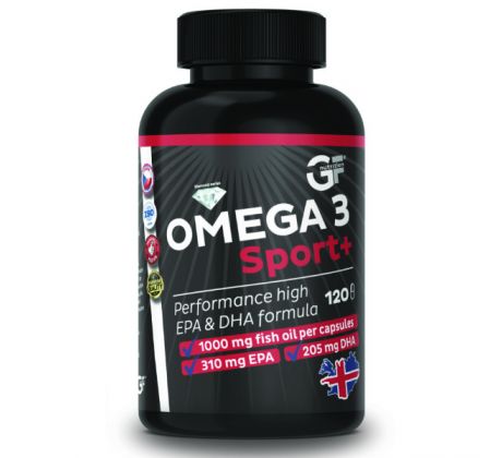 GF nutrition Omega 3 SPORT+ 120 kapslí