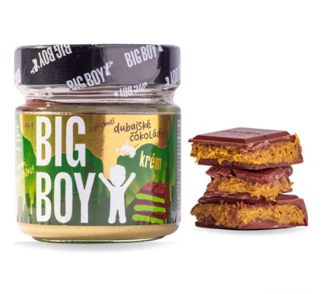 BigBoy Big Boy Pistáciový krém s příchutí dubajské čokolády 170 g