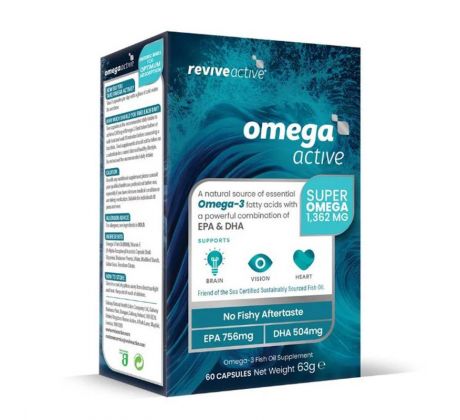 reviveactive® Omega 3 Active 60 kapslí