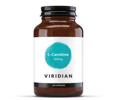 VIRIDIAN nutrition L-Carnitine 500mg 60 kapslí