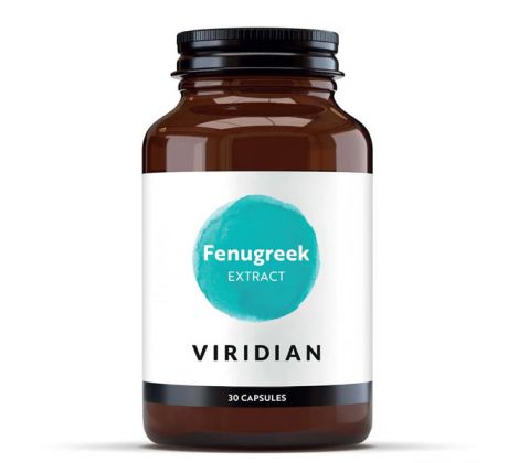 VIRIDIAN nutrition Fenugreek Extract 30 kapslí