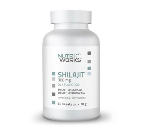 NutriWorks Shilajit 300mg 60 kapslí
