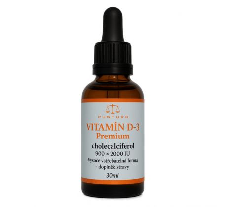 Puntura Vitamín D3 Puntura Premium  30 ml.