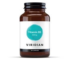 VIRIDIAN nutrition Vitamin B5 350mg  90 kapslí D