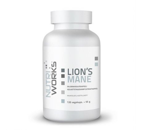 NutriWorks Lion´s Mane 120 kapslí