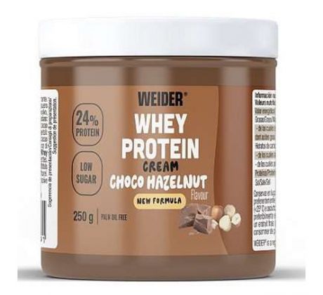 Weider Whey Protein cream 250 g - čokoláda-oříšek