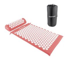 Tunturi Akupresurní podložka a polštář - růžově zlatá