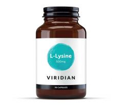 VIRIDIAN nutrition L-Lysine 90 kapslí