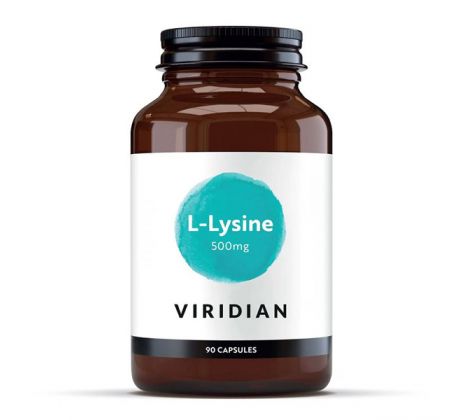 VIRIDIAN nutrition L-Lysine 90 kapslí