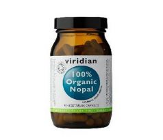 VIRIDIAN nutrition 100% Organic Nopal 90 kapslí