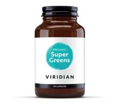VIRIDIAN nutrition Organic Super Greens 90 kapslí