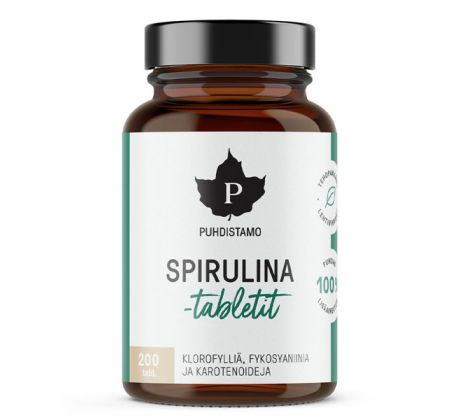 Puhdistamo Spirulina 200 tablet