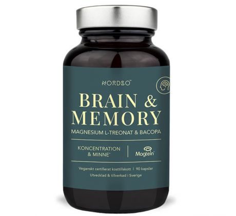 Nordbo Brain & Memory 90 kapslí