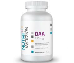 NutriWorks DAA 750 mg  90 kapslí