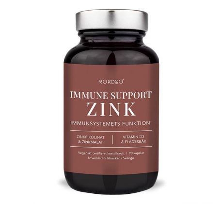 Nordbo Zink Immune Support 90 kapslí