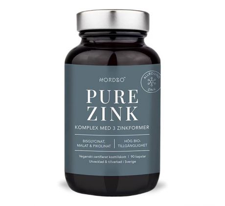 Nordbo Zink Pure 90 kapslí