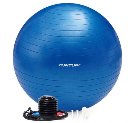 Tunturi Gymnastický míč TUNTURI zesílený 75 cm - modrý