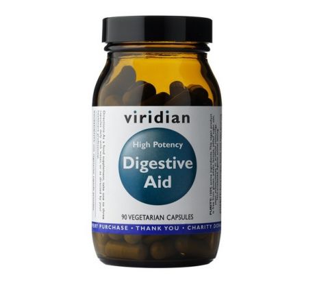 VIRIDIAN nutrition High Potency Digestive Aid 90 kapslí