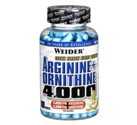 Weider Arginine + Ornithine 4000 180 kapslí